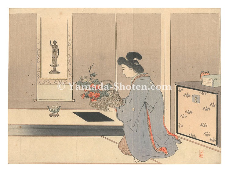 鈴木華邨「木版口絵」