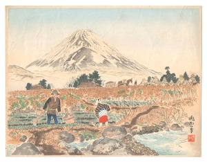 Jokata Kaiseki / Sano Village and Mount Fuji