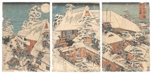 貞秀「義士本望遂之図」