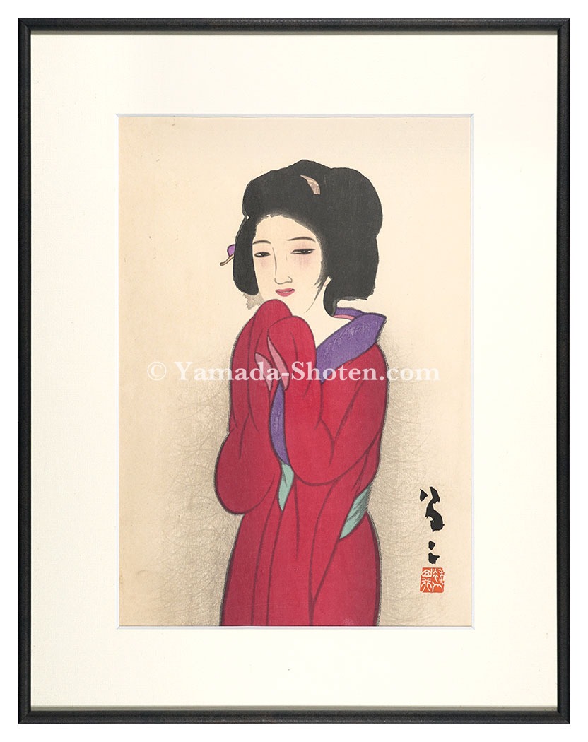 Takehisa Yumeji “Red Underrobe”