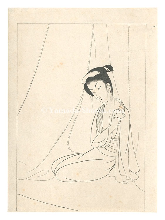 小村雪岱「自筆画稿」