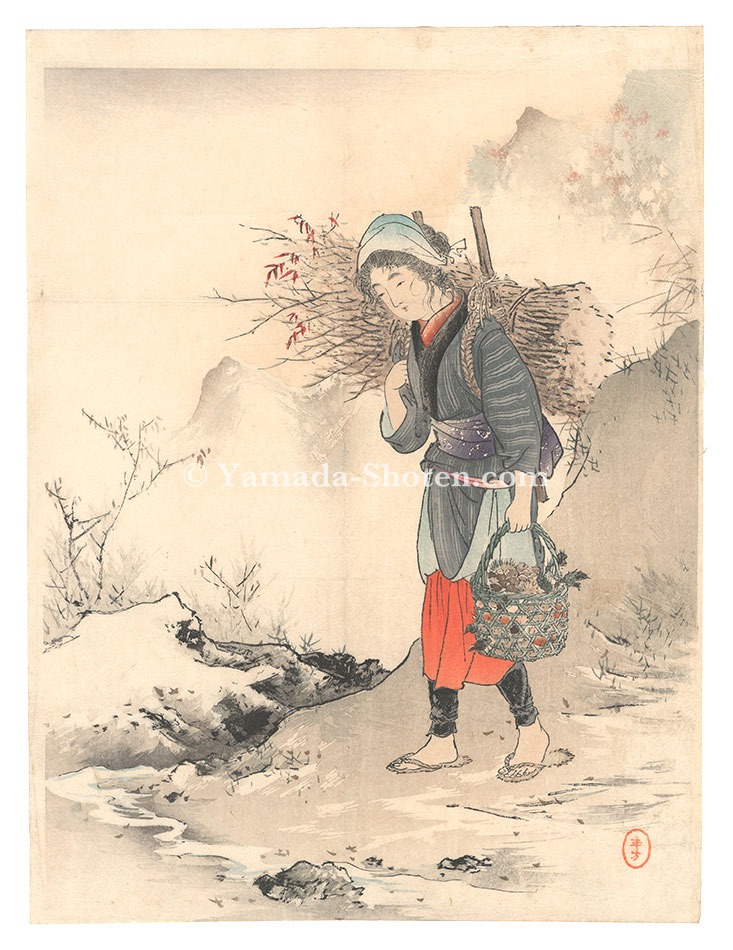 Mizuno Toshikata “Kuchi-e Print”