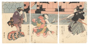 Toyokuni I Scene from a Kabuki play