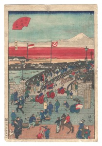 Baiko? / Famous Place in Tokyo / Nihonbashi Bridge [東京名勝　日本橋]