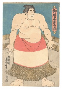 Sumo-e: Goyoboku Kumoemon