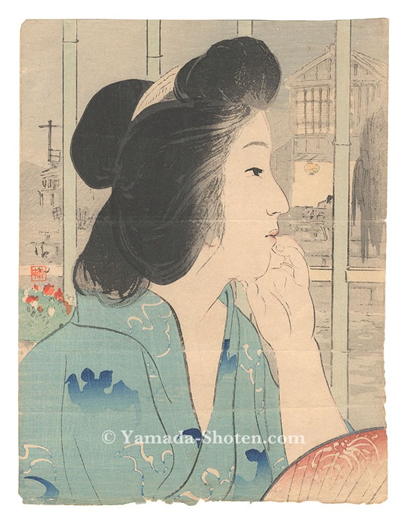 Kaburaki Kiyokata “Kuchi-e Print”