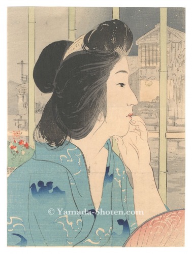 Kaburaki Kiyokata “Kuchi-e Print”