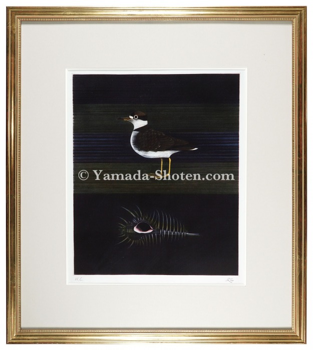 Kayama Matazo “Venus comb and plover”