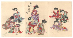 周延「教育幼稚園之図」