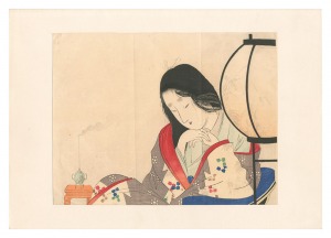 <strong>Tomioka Eisen</strong><br>Kuchi-e Print