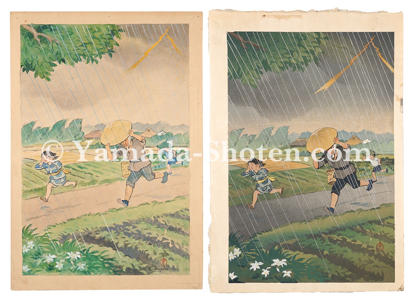 Hiyoshi Mamoru “Evening Shower”