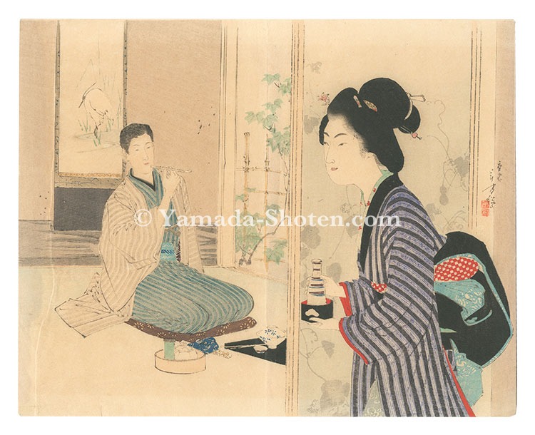 Mizuno Toshikata “Kuchi-e Print”