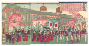 国松「第二回勧業博覧会図」