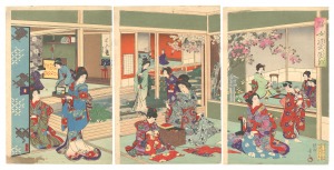 周延「婦女礼式図解」
