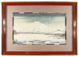 作者不詳「泥絵　富士山（仮題）」