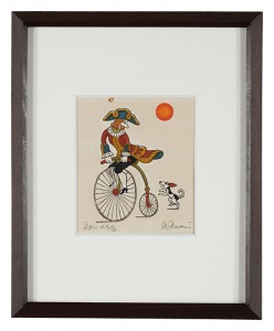 Dandy on Bicycle