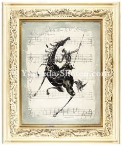 Don Quijote on the Notes