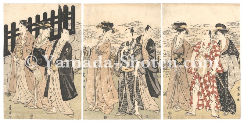 Toyokuni I “Kabuki Actors Print”