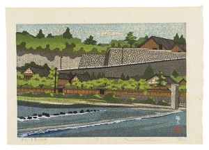 Ido Masao / Ten Views of Kanazawa/ Saikawa Riverside