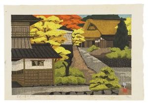 Ido Masao / Ten Views of Kanazawa/ Edomura