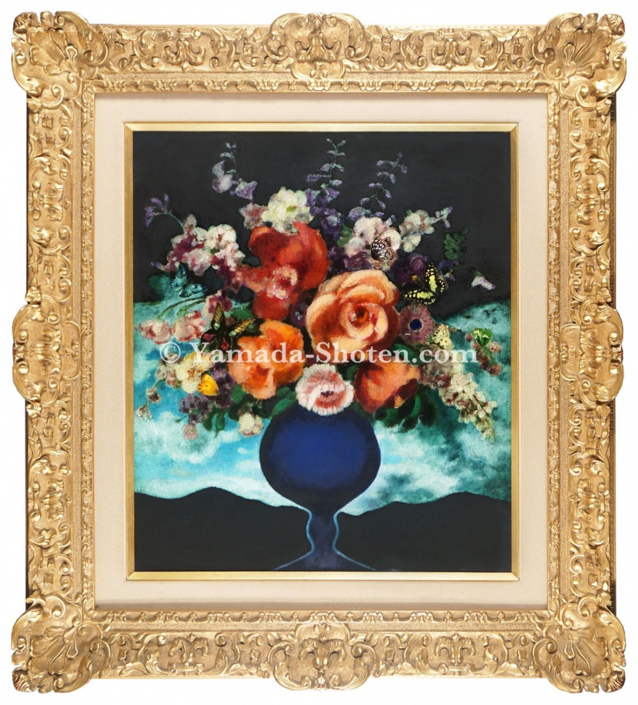 Takayama Uichi “The flowers at dawn”