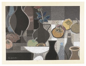 Jugs and persimmons
