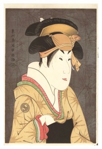 Actor Segawa Kikunojo III as Oshizu, Wife of Tanabe Bunzo 【Reproduction】